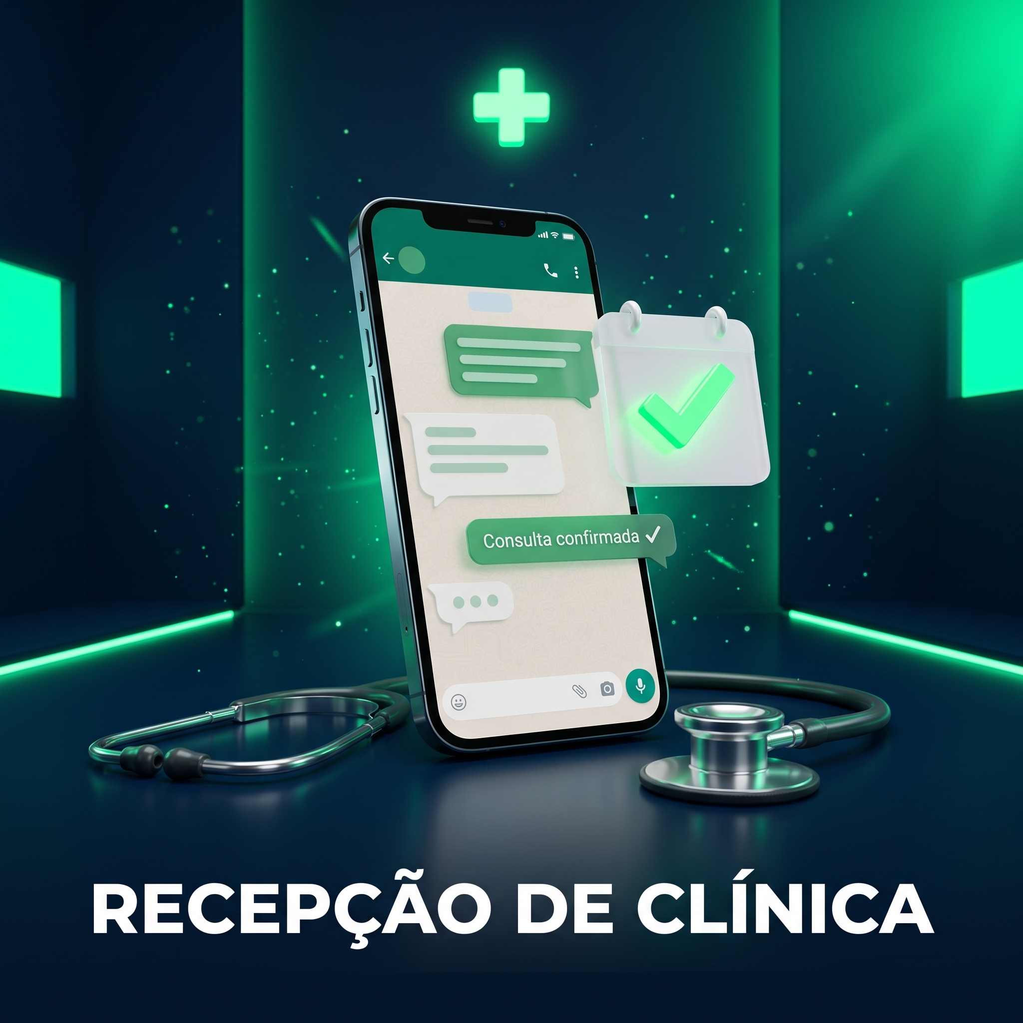 Agenda-Med — Recepção de Clínica no WhatsApp